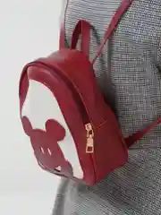 Красный рюкзак женский