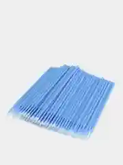 Синий микробраши, 100 штук