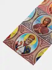 Красный пасхальные наклейки