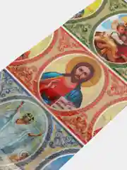 Красный пасхальные наклейки