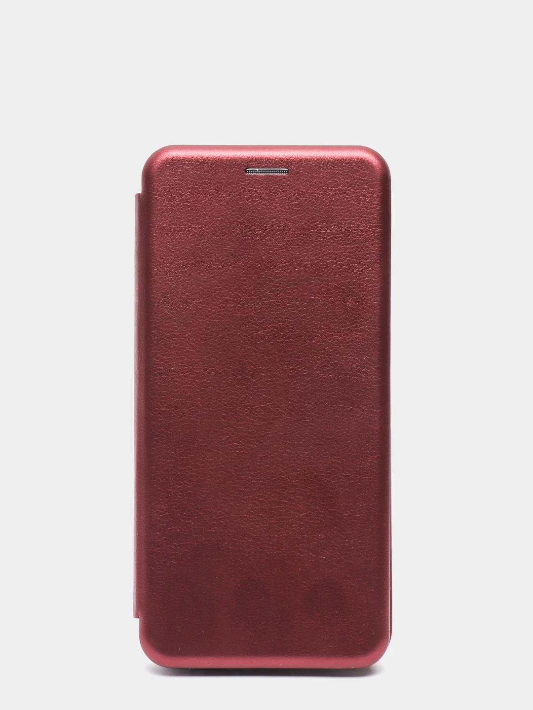 Чехол-книжка для Xiaomi Redmi K30S с закругленными краями, бордовый