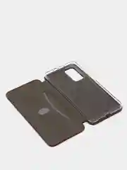 Чехол-книжка для Xiaomi Redmi K30S с закругленными краями, бордовый