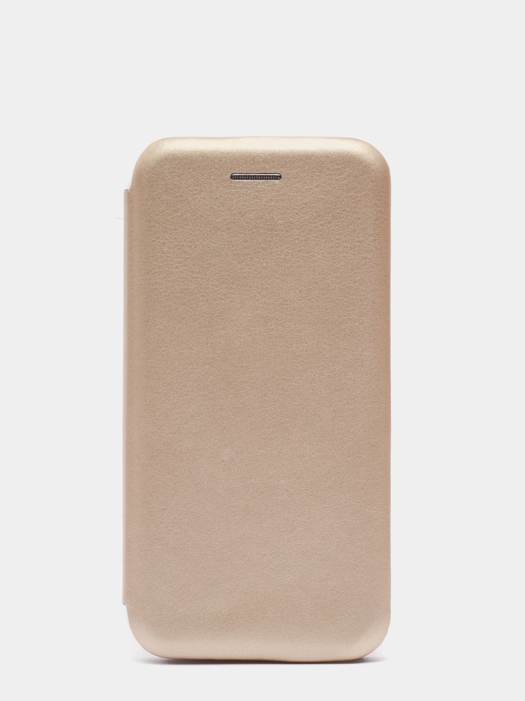 Чехол-книжка для iPhone 12 mini (5,4) с закругленными краями, золото
