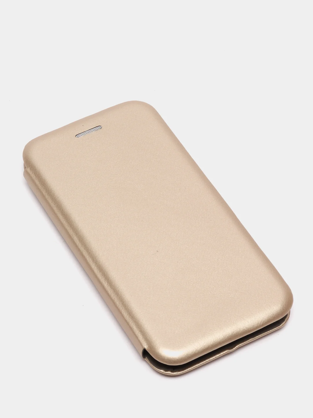 Чехол-книжка для iPhone 12 mini (5,4) с закругленными краями, золото