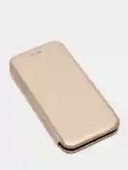 Чехол-книжка для iPhone 12 mini (5,4) с закругленными краями, золото