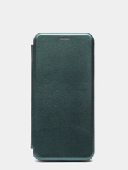 Чехол-книжка для Xiaomi Redmi MI 11 с закругленными краями, изумрудный