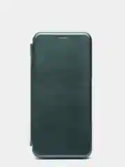 Чехол-книжка для Xiaomi Redmi MI 11 с закругленными краями, изумрудный