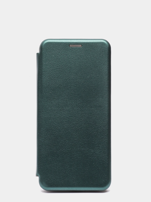 Чехол-книжка для Xiaomi Redmi MI 11 с закругленными краями, изумрудный
