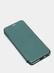 Чехол-книжка для Xiaomi Redmi MI 11 с закругленными краями, изумрудный