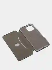 Чехол-книжка для Xiaomi Redmi MI 11 с закругленными краями, изумрудный
