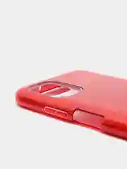 Накладка для Huawei P40 Lite силиконовая трехслойная, красный