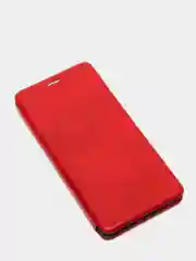 Чехол-книжка для iPhone 12 Pro Max (6,7) с закругленными краями, красный
