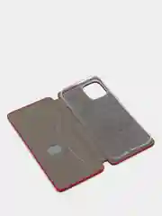 Чехол-книжка для iPhone 12 Pro Max (6,7) с закругленными краями, красный