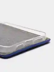 Чехол-книжка для iPhone 12 Pro Max (6,7) с закругленными краями, ярко-синий