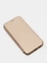 Чехол-книжка для Nokia 3.2 (2020) с закругленными краями, золото