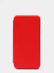Чехол-книжка для Nokia 2.3 (2020) с закругленными краями, красный