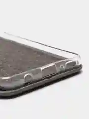 Чехол-книжка для Samsung A41 с закругленными краями, серебро