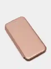 Чехол-книжка для iPhone 12 mini (5,4) с закругленными краями, розовое золото