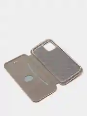 Чехол-книжка для iPhone 12 mini (5,4) с закругленными краями, розовое золото