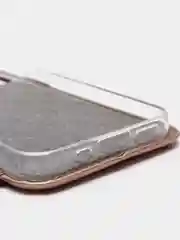 Чехол-книжка для iPhone 12 mini (5,4) с закругленными краями, розовое золото