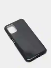 Накладка для Huawei P40 Lite силиконовая трехслойная, черный