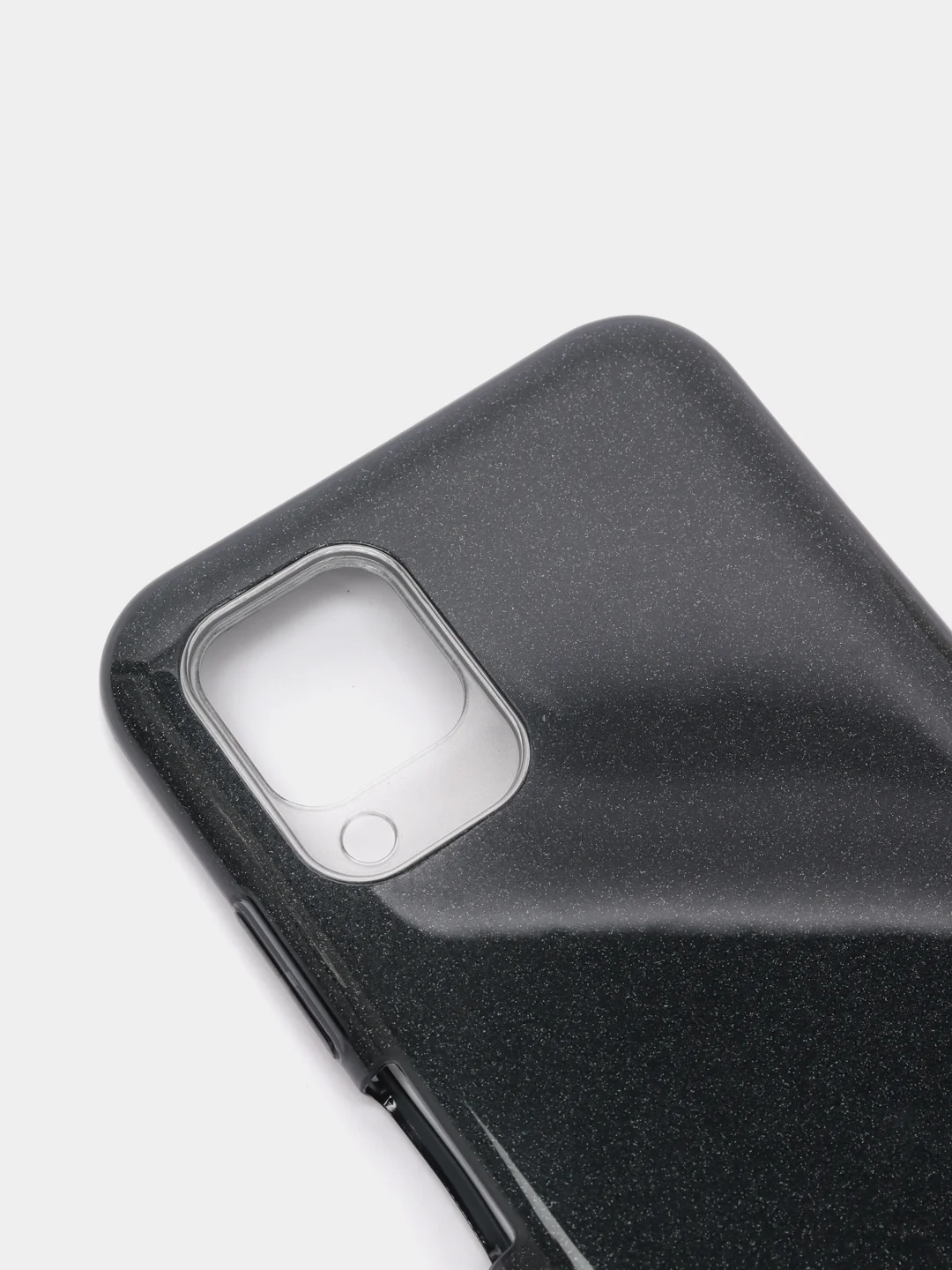 Накладка для Huawei P40 Lite силиконовая трехслойная, черный