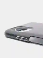 Накладка для Huawei P40 Lite силиконовая трехслойная, черный