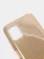 Накладка для Huawei P40 Lite силиконовая трехслойная, золото