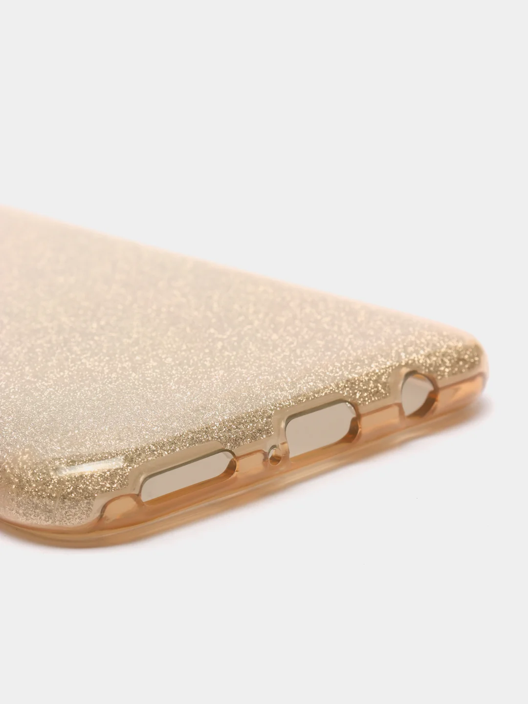 Накладка для Huawei P40 Lite силиконовая трехслойная, золото
