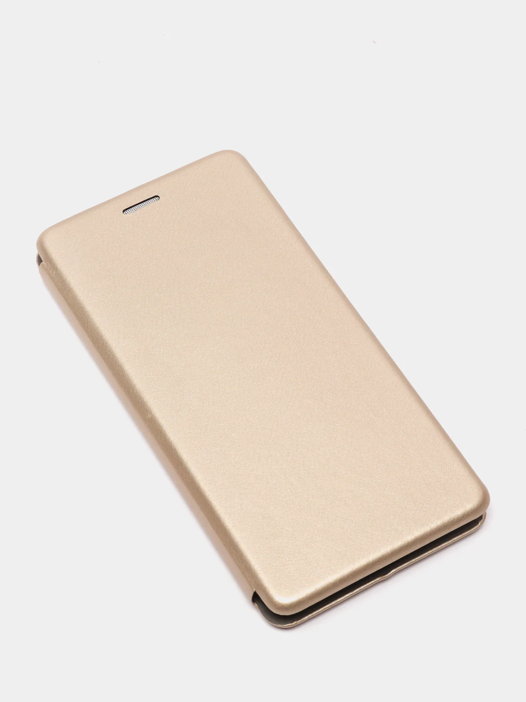 Чехол-книжка для iPhone 12 Pro Max (6,7) с закругленными краями, золото