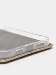 Чехол-книжка для iPhone 12 Pro Max (6,7) с закругленными краями, золото