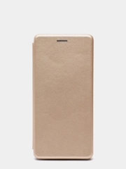 Чехол-книжка для iPhone 12 Pro Max (6,7) с закругленными краями, золото