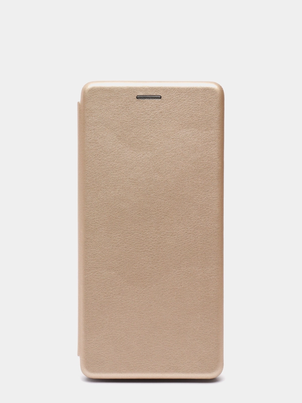 Чехол-книжка для iPhone 12 Pro Max (6,7) с закругленными краями, золото