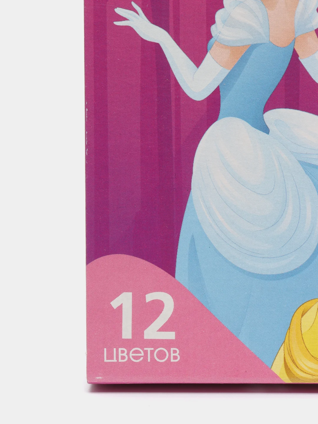 Пластилин "Принцессы Дисней", 12 цветов, 180 г