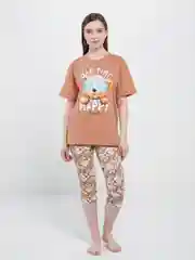Бежевый пижама Мирелла lovetex.store
