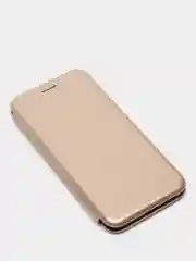 Чехол-книжка для Nokia 4.2 (2020) с закругленными краями, золото