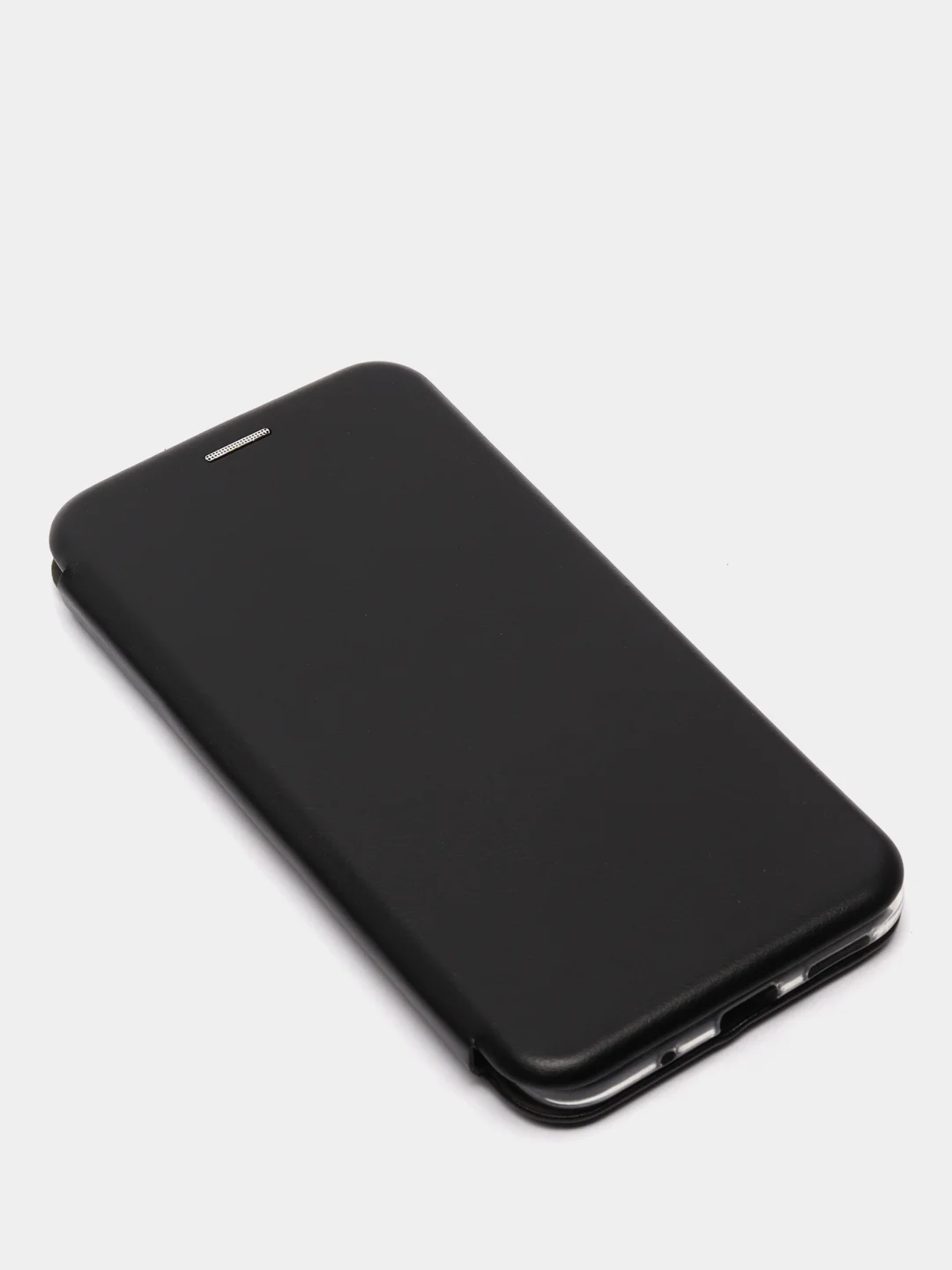 Чехол-книжка для Nokia 3.2 (2020) с закругленными краями, черный