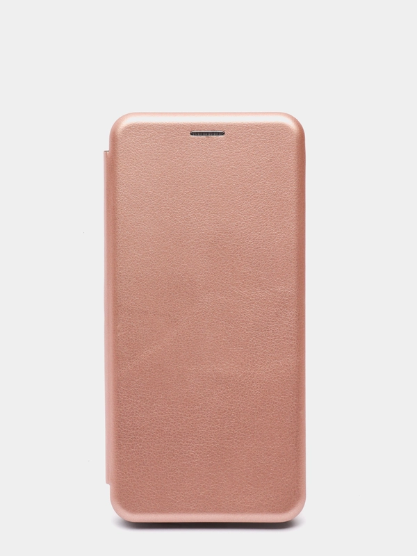Чехол-книжка для Xiaomi Redmi K30S с закругленными краями, розовое золото