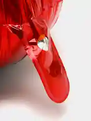 Красный фольгированный шар Happy