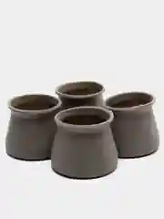 Серый силиконовые накладки на ножки стульев и столов