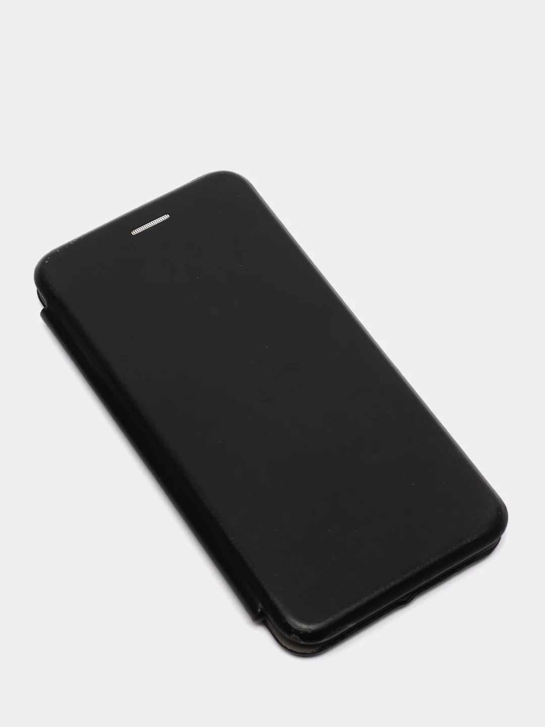 Чехол-книжка для Samsung A41 с закругленными краями, черный