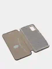 Чехол-книжка для Samsung A41 с закругленными краями, черный
