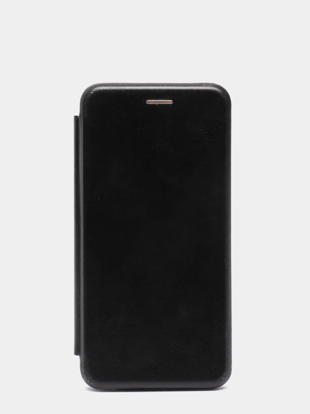 Чехол-книжка для Samsung A41 с закругленными краями, черный