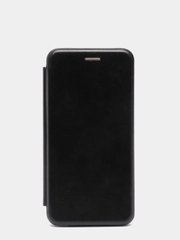 Чехол-книжка для Samsung A41 с закругленными краями, черный