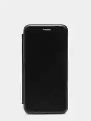 Чехол-книжка для Samsung A41 с закругленными краями, черный