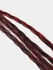 Красный резинка с косой