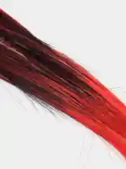Красный резинка с косой