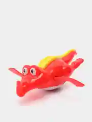 Красный заводная игрушка для купания новорожденного ребенка, игры в ванной ребенка