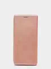Чехол-книжка для iPhone 12 Pro Max (6,7) с закругленными краями, розовое золото