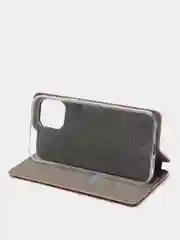 Чехол-книжка для iPhone 12 Pro Max (6,7) с закругленными краями, розовое золото